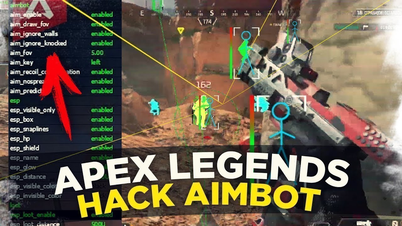 Desapego Games - Apex Legends > APEX HACK/CHEAT [AIMBOT +ALLHACK +