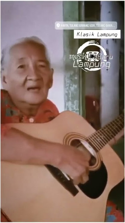 Nenek-nenek Main Gitar Klasik Lampung - Tiyuh Karta - Tubaba #lagulampung #musiklampung