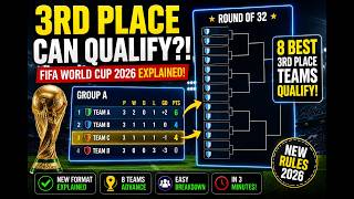 8 Third-Place Teams Will Qualify... But HOW? 🤔