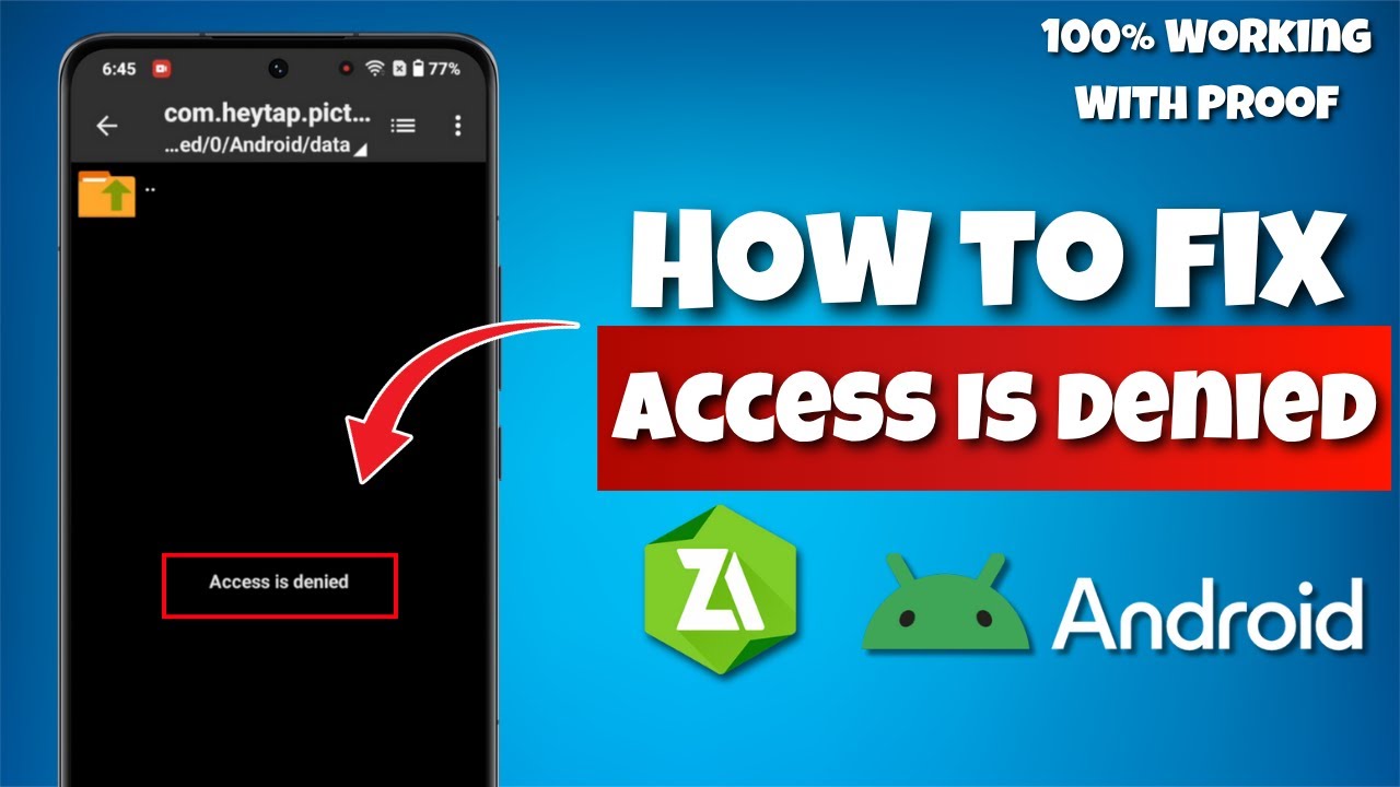 How to Access Data Folder in Android 15, 16 | Zarchiver Data File ...