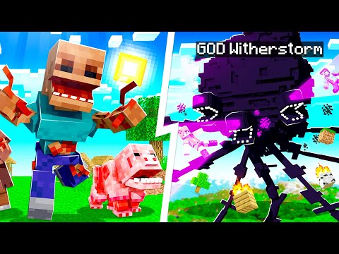 STRONGEST PARASITES vs THE WITHER STORM in MINECRAFT!
