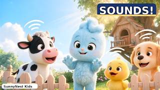 Animal Sounds | Learning Song | SunnyNest Kids screenshot 5