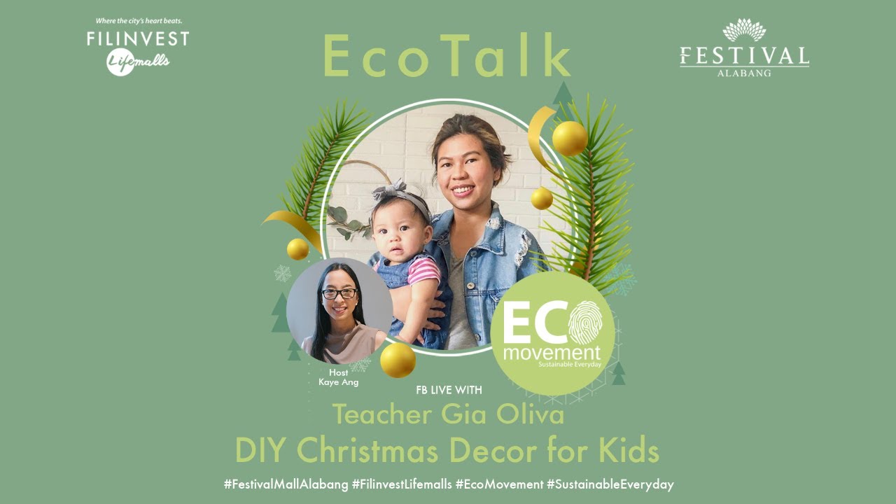 EcoTalk: DIY Christmas Decor for Kids