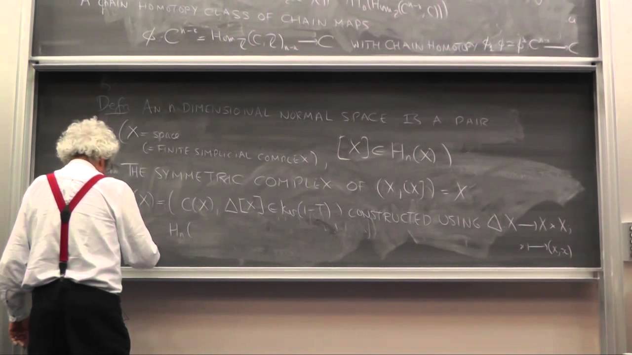 Ranicki Stony Brook lecture 1