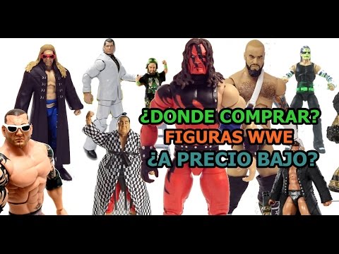 ¿Como y Donde comprar figuras WWE baratas?