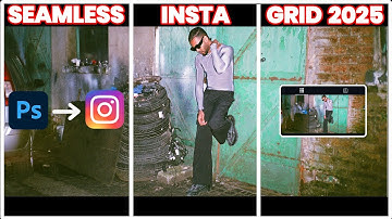 How To Create A Seamless Instagram Grid (EASY TUTORIAL)