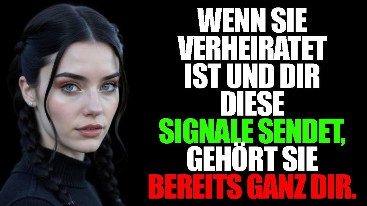 6 Anzeichen dafür, dass eine VERHEIRATETE FRAU dich begehrt 🔥🤤 I Stoizismus