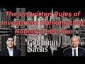 The Unwritten Rules of Investment Banking that Nobody Tells You