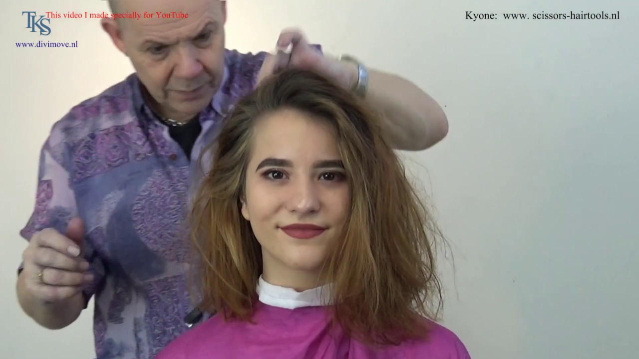 Keri donates her long hair and get a Bob and new color! Tutorial by T.K.S.