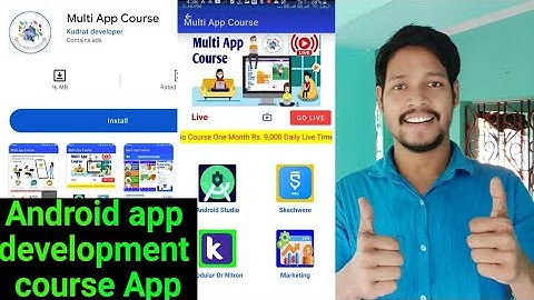 Android studio sketchware pro kudular Android app development free and paid courses a new developers