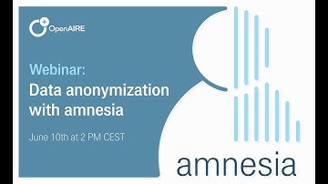 20200610_OpenAIRE webinar: Amnesia