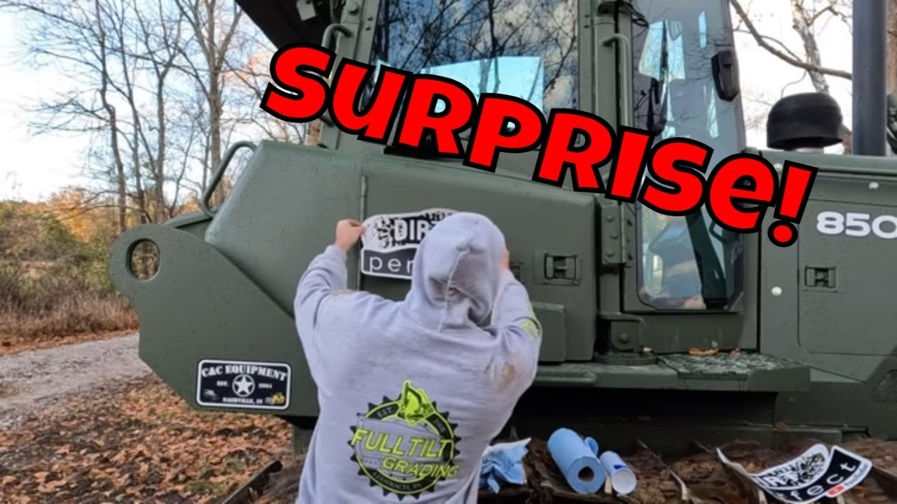 Think I seen Elvis and might have bought a new dozer. lets go trucking!