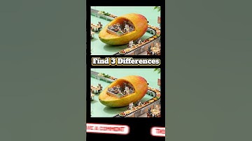 🍀Only 5% spot 3 differences in 15 seconds!"#findthedifference #spotthedifference#games #challenge
