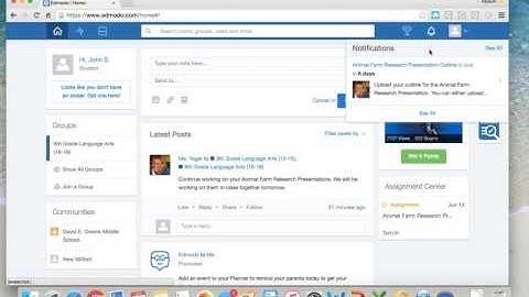 How to use Edmodo - Student Trouble Shoot Guide