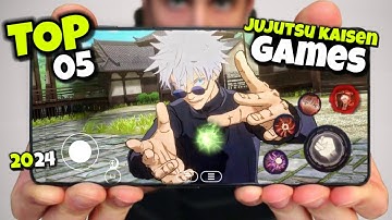 Top 05 New JUJUTSU KAISEN Games For  Android & IOS In 2024 | High Graphics 4K ( Offline & Online )