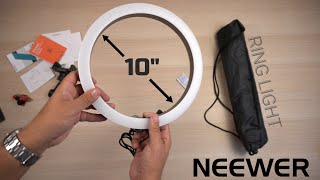 Neewer 10' Ring Light W/ Tripod Unboxing/Review