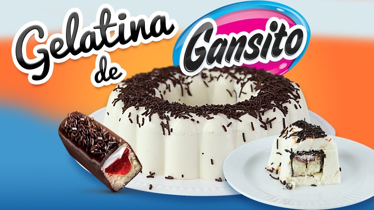 GELATINA DE GANSITO (RELLENA DE GANSITO) YouTube