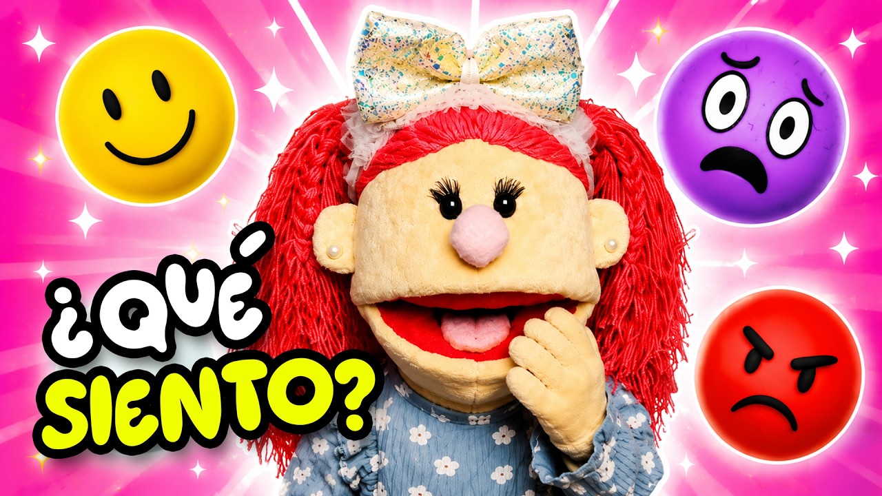 😄😡😢😱 FELIZ, TRISTE, ENOJADO y ASUSTADO 🎵 Canción Infantil | Aprende las Emociones Jugando | Sparky