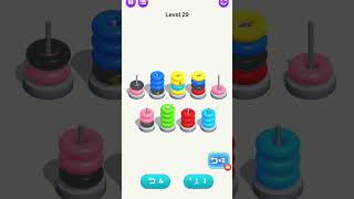 colour hoop stack level29 #viralgeet555 #shortvideos #viralgeet55 #gaming #tiktok #a4 #shorts