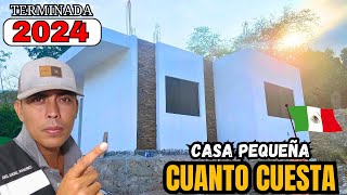 ¿Cuánto Cuesta Construir una Casa PEQUEÑA en MEXICO (ACTUALIZADO) 2024?