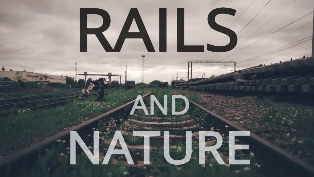 rails and nature | природа и железная дорога
