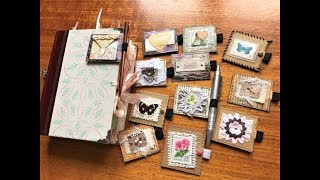 DIY Pen Loops for Junk Journals (Removable) - Sew and No Sew Method