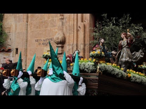 Procesión de la Cofradía de la Oración en el Huerto de los Olivos