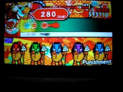 太鼓の達人PSPDX　Punishment(あべこべ)【単発動画】