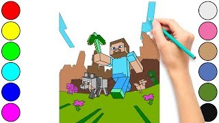 Minecraft Coloring Pages
