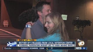 Mother facing deportation over what family calls 'paperwork mishap' released from detention center