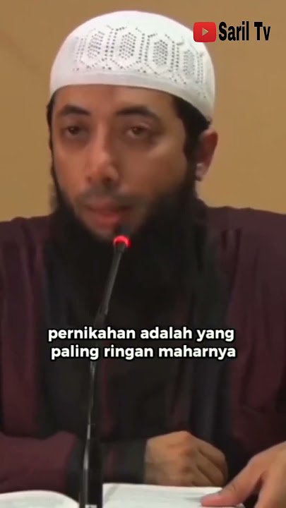 Sebaik-baik mahar | Kalimat terakhir sangat bagus dipahami #wanita #mahar #pernikahan #wedding #wo