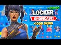 INSANE Fortnite Locker Tour ($50,000) w/ Reactions and Rating Every Skin!