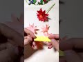 Amazing paper flower making ideas  #shorts