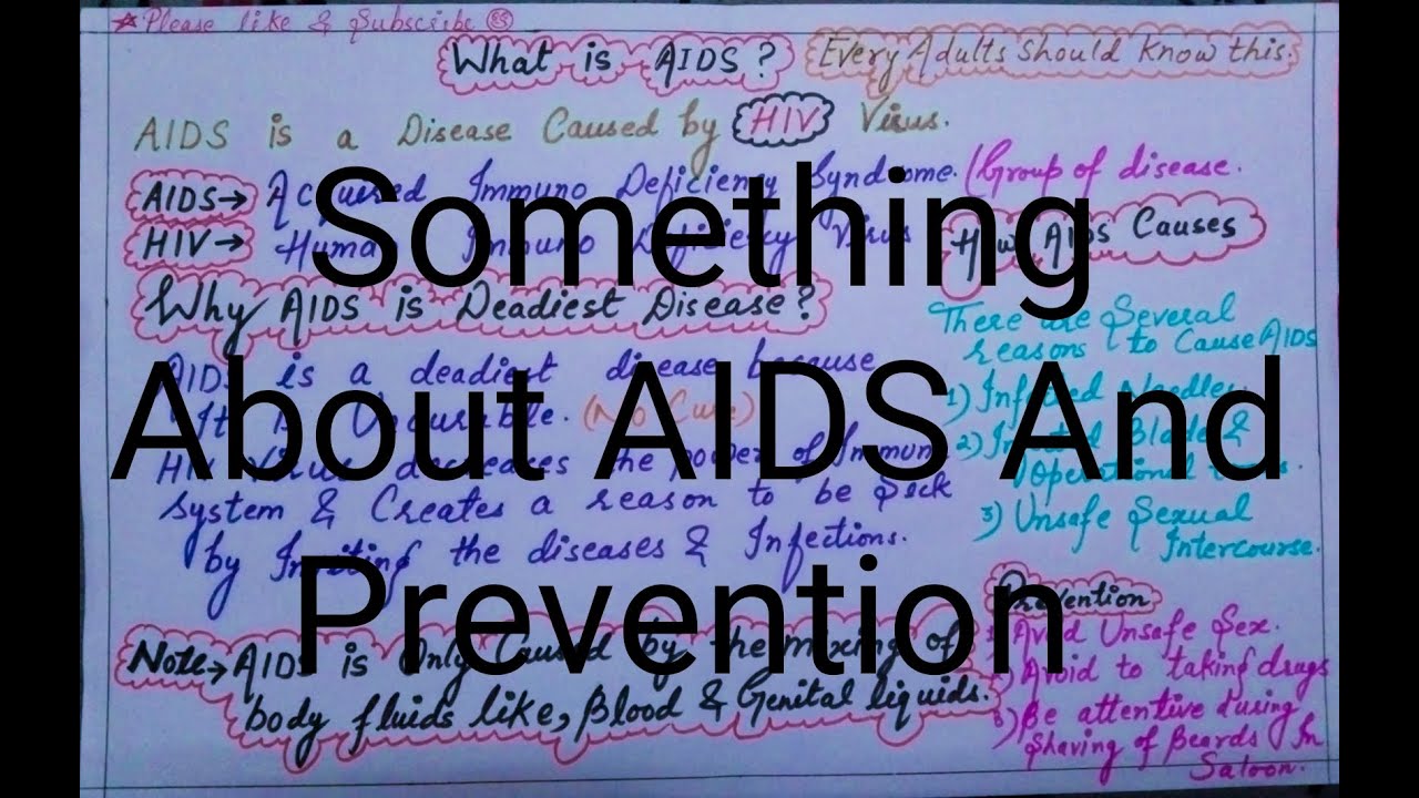 HIV KYA H ?What Is HIV and AIDS and Its Prevention . In One Shot 2022