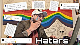 Thumbnail image for REACCIONANDO A COMENTARIOS DE HATERS (Soy Cara Rosada 🤭 Soy Subnormal 🤣 Me quieren RAYAR la cara 😨)