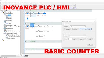 Inovance PLC / HMI Programming | Ep.3 | Basic Counter | Autoshop Software