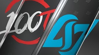 100 vs CLG - Week 9 Day 2 | LCS Summer Split | 100 Thieves vs. Counter Logic Gaming (2019)