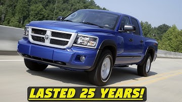 Cover Image for Dodge Dakota - History, Major Flaws, & Why It Got Cancelled After 25 Years! (1987-2011) - ALL 3 GENS