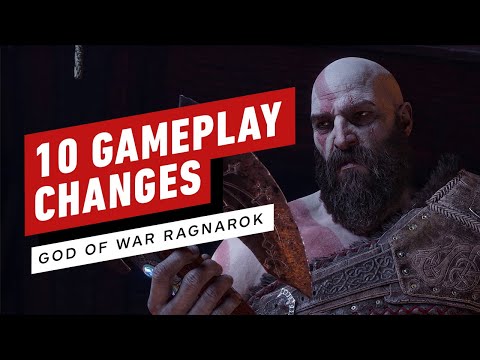 God of war ragnarok: 10 gameplay changes in trailers