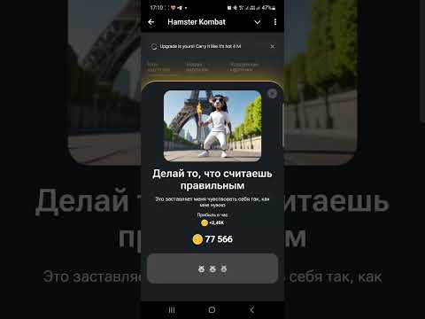 Комбо карты Hamster_kombat
