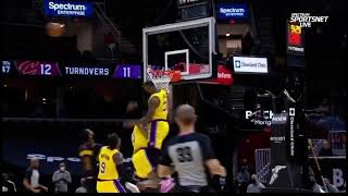 LEBRON JAMES “MONSTER BLOCK” to COLLIN SEXTON