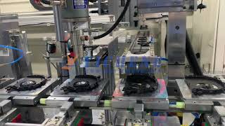 Computer Cooling Fan Automatic Assembly Machine