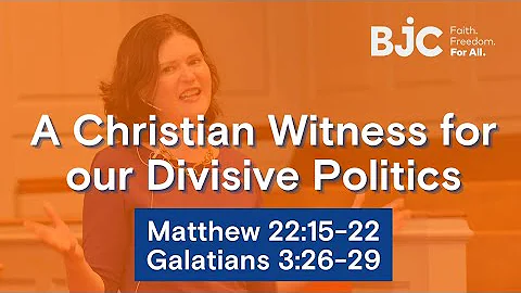 Amanda Tyler: A Christian Witness for our Divisive...