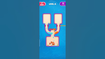 save the fish Level 6 - mobile game/fishdom ( android ios )#shorts