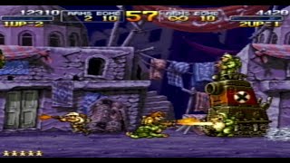 Arcade Gameplay (part 1) The best of Metal Slug X screenshot 4