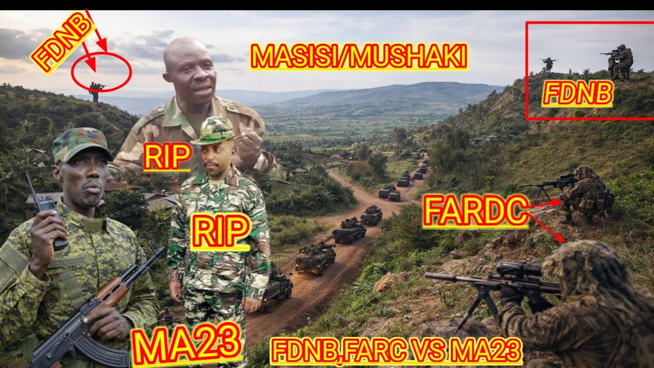 AMAKURU ATEYUBWOBA LE 07/03/2026#FDNB#FARDC BAKOZE#OPERATION#MASISI#WALIKALE#ARC IRAYE MUCYIRIYO
