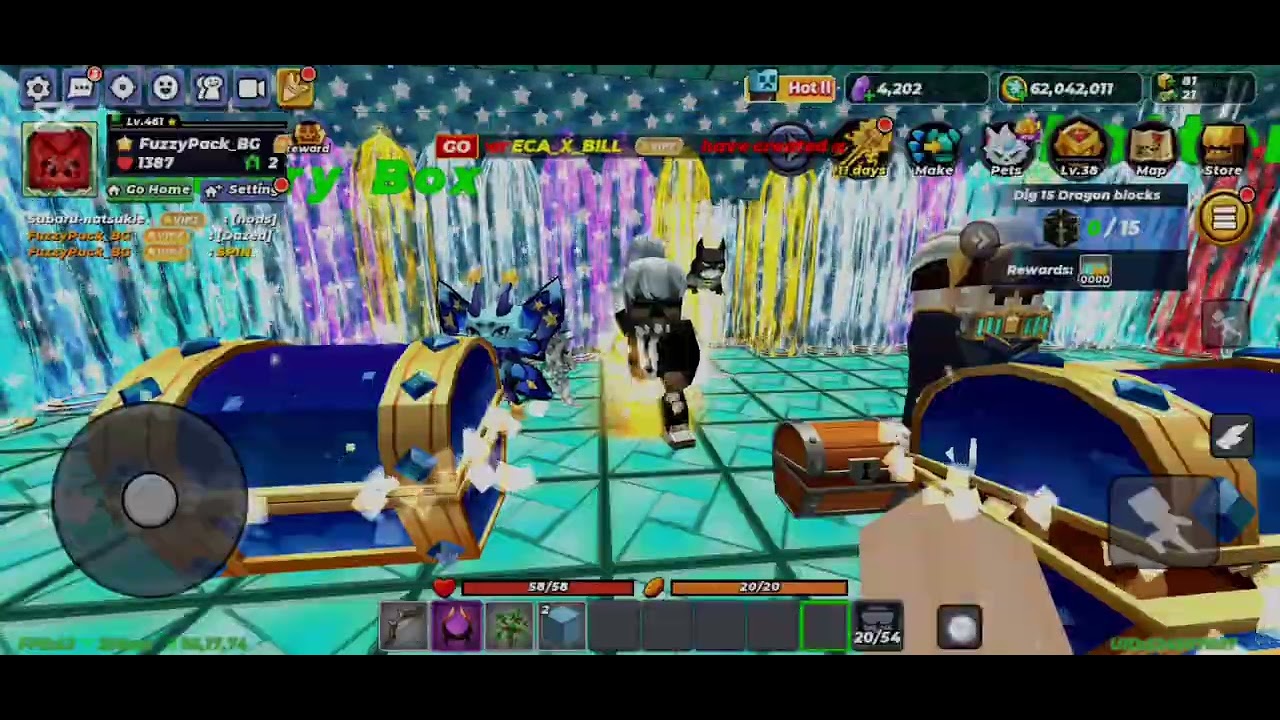 scythe to green zeus  in skyblock #6