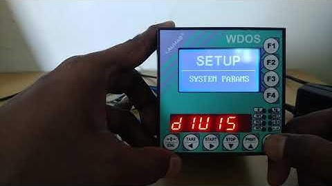WDOS Calibration