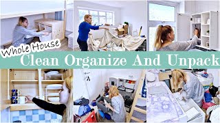 WHOLE HOUSE CLEAN AND ORGANIZE WITH ME / Clean With Me 2024
