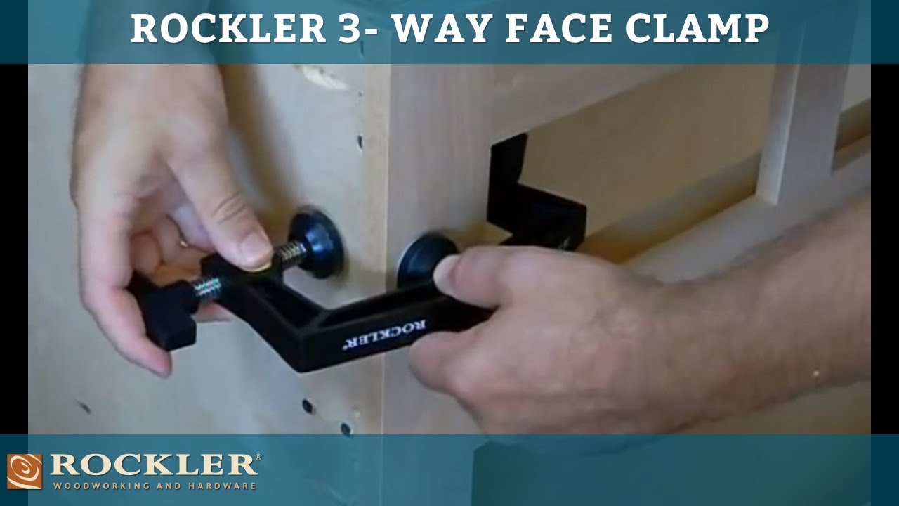 Rockler 3Way Face Clamp YouTube